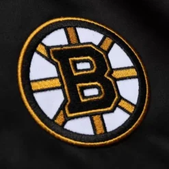 Special Script Light Weight Satin Jacket Boston Bruins