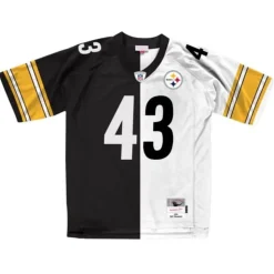 Split Home & Away Legacy Troy Polamalu Pittsburgh Steelers Home 2005 Jersey