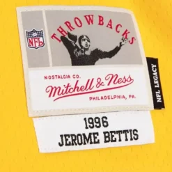 Split Legacy Jerome Bettis Pittsburgh Steelers 1996 Jersey