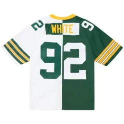Split Legacy Reggie White Green Bay Packers 1996 Jersey