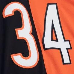 Split Legacy Walter Payton Chicago Bears 1985 Jersey