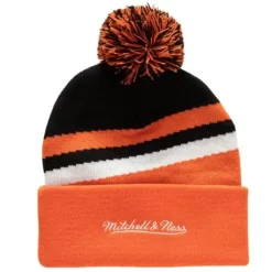 Stripe Pom Knit Anaheim Ducks