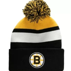 Stripe Pom Knit Boston Bruins