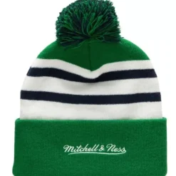 Stripe Pom Knit Hartford Whalers