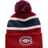 Stripe Pom Knit Montreal Canadiens
