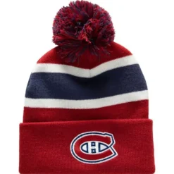 Stripe Pom Knit Montreal Canadiens