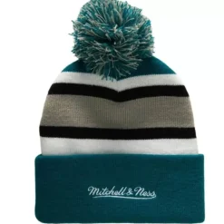 Stripe Pom Knit San Jose Sharks