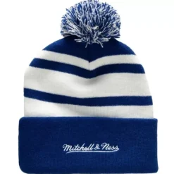 Stripe Pom Knit Toronto Maple Leafs