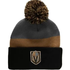 Stripe Pom Knit Vegas Golden Knights