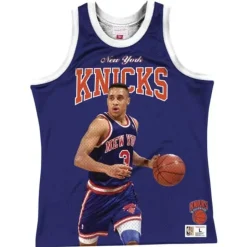 Sublimated Player Tank New York Knicks John Starks