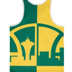 Sublimated Player Tank Seattle Supersonics Shawn Kemp