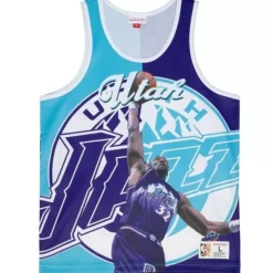 Sublimated Player Tank Utah Jazz Karl Malone