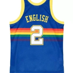 Swingman Alex English Denver Nuggets 1991-92 Jersey