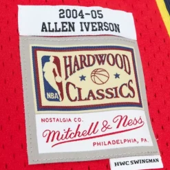 Swingman Allen Iverson Philadelphia 76Ers Hwc 2004-05 Jersey