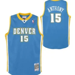 Swingman Carmelo Anthony Denver Nuggets Road 2003-04 Jersey