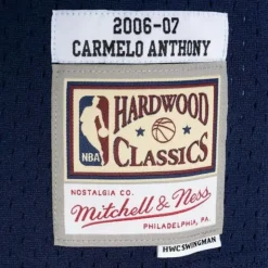 Swingman Carmelo Anthony Denver Nuggets Alternate 2006-07 Jersey