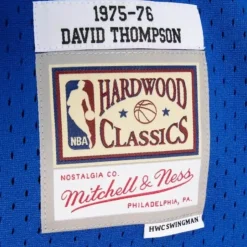 Swingman David Thompson Denver Nuggets 1975-76 Jersey
