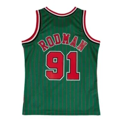 Swingman Dennis Rodman Chicago Bulls 1996-07 Jersey