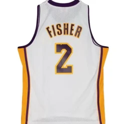 Swingman Derek Fisher Los Angeles Lakers Alternate 2002-03 Jersey