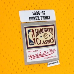 Swingman Derek Fisher Los Angeles Lakers 1996-97 Jersey