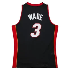 Swingman Dwyane Wade Miami Heat Dark El Heat 2008 Jersey