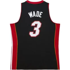 Swingman Dwyane Wade Miami Heat Black 2012-13 Jersey