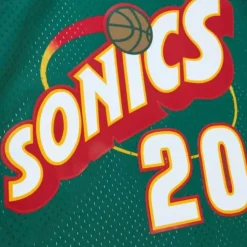 Swingman Gary Payton Seattle Supersonics 1995-96 Jersey