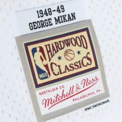 Swingman George Mikan Minneapolis Lakers 1948-49 Jersey