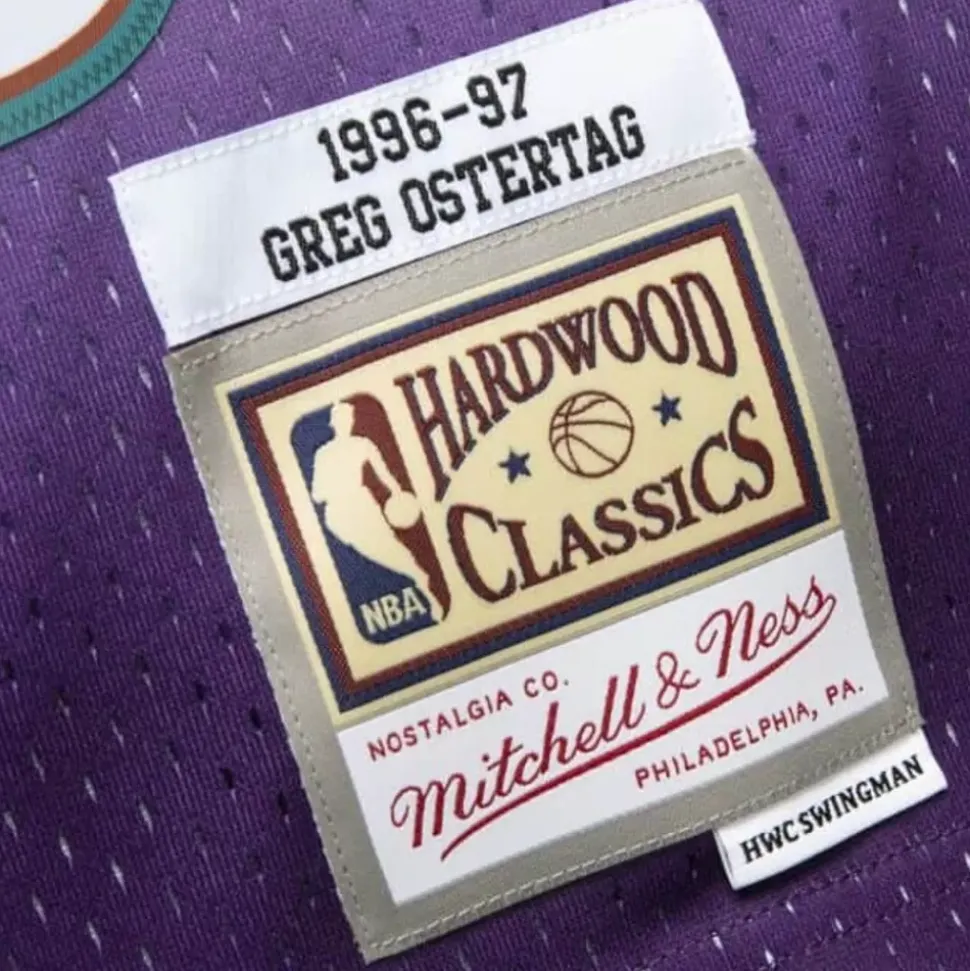 Swingman Greg Ostertag Utah Jazz 1996-97 Jersey
