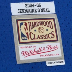 Swingman Jermaine O'Neal Indiana Pacers Blue Hwc 2004-05 Jersey