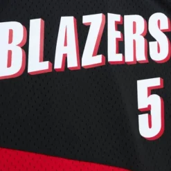 Swingman Jermaine O'Neal Portland Trail Blazers Road 1999-00 Jersey