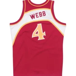 Swingman Jersey Atlanta Hawks Road 1986-87 Spud Webb