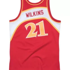 Swingman Jersey Atlanta Hawks Road 1986-87 Dominique Wilkins