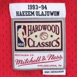 Swingman Jersey Houston Rockets Road 1993-94 Hakeem Olajuwon