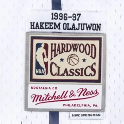 Swingman Jersey Houston Rockets 1996-97 Hakeem Olajuwon