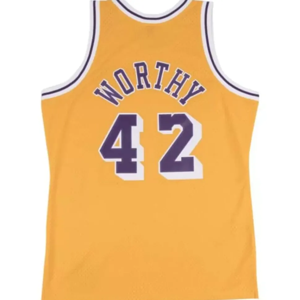 Swingman Jersey Los Angeles Lakers 1984-85 James Worthy