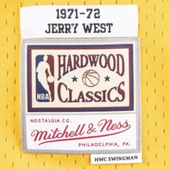 Swingman Jersey Los Angeles Lakers 1971-72 Jerry West