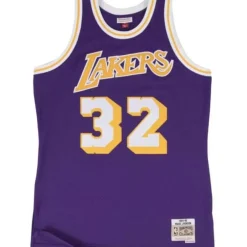 Swingman Jersey Los Angeles Lakers Road 1984-85 Magic Johnson