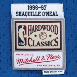 Swingman Jersey Los Angeles Lakers Alternate 1996-97 Shaquille O'Neal