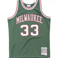 Swingman Jersey Milwaukee Bucks Away 1970-71 Kareem Abdul-Jabbar