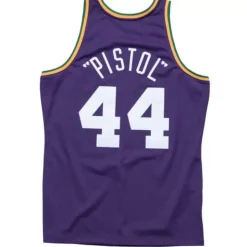 Swingman Jersey New Orleans Jazz Road 1974-75 Pete Maravich
