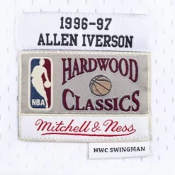 Swingman Jersey Philadelphia 76Ers Home 1996-97 Allen Iverson