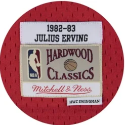 Swingman Jersey Philadelphia 76Ers 1982-83 Julius Erving