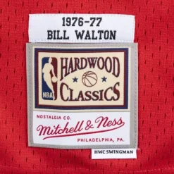 Swingman Jersey Portland Trail Blazers 1976-77 Bill Walton