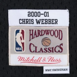 Swingman Jersey Sacramento Kings Road 2000-01 Chris Webber