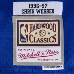 Swingman Jersey Washington Bullets 1996-97 Chris Webber