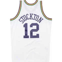 Swingman John Stockton Utah Jazz 1991-92 Jersey