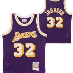 Swingman Magic Johnson Los Angeles Lakers Road 1984-85 Jersey