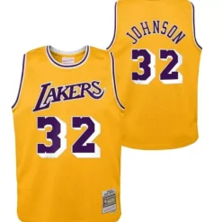Swingman Magic Johnson Los Angeles Lakers Home 1984-85 Jersey