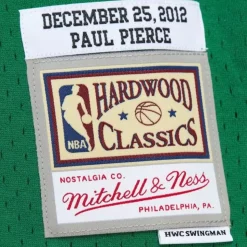 Swingman Paul Pierce Boston Celtics Christmas Day 2012 Jersey